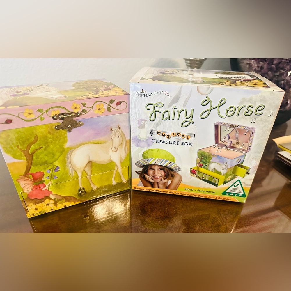 Fairy Horse Musical Treasure Box